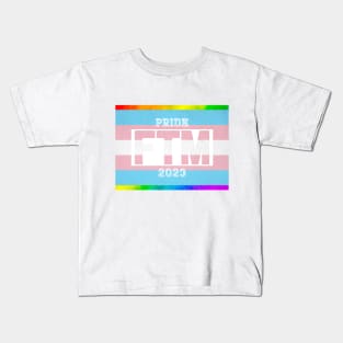 FTM Transgender Pride 2023 Kids T-Shirt